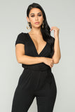 Leah Jumpsuit - Black