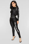 Platinum Status Jumpsuit - Black