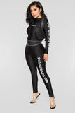 Platinum Status Jumpsuit - Black
