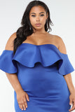 Cute But Salty Mermaid Dress - Royal