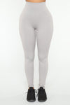 Simple Life Leggings - Grey