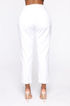 Zora Boyfriend Jean - White