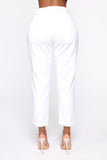 Zora Boyfriend Jean - White
