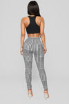 Lyla Print Leggings - Black/White