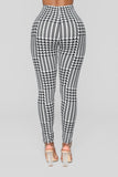Lyla Print Leggings - Black/White