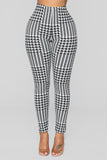 Lyla Print Leggings - Black/White