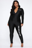 Platinum Status Jumpsuit - Black