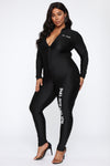 Platinum Status Jumpsuit - Black