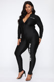 Platinum Status Jumpsuit - Black