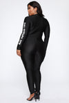 Platinum Status Jumpsuit - Black