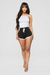 Emerson Dolphin Shorts - Black