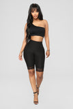 Missie Biker Shorts - Black