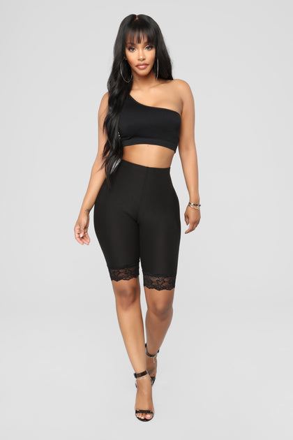 Missie Biker Shorts - Black