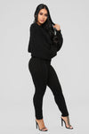 Meet Me Half Way Leggings - Black