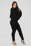 Meet Me Half Way Leggings - Black