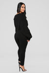 Meet Me Half Way Leggings - Black