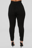 Meet Me Half Way Leggings - Black