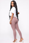 Smooth Operator High Rise Legging - Blush