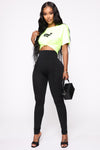 Smooth Operator High Rise Legging - Black