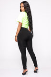 Smooth Operator High Rise Legging - Black