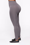 Smooth Operator High Rise Legging - Charcoal