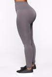 Smooth Operator High Rise Legging - Charcoal