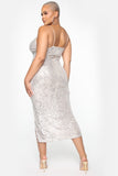Stars Do Shine Sequin Dress - Silver