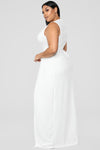 Middle Of Things Jumpsuit - Ivory