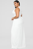 Middle Of Things Jumpsuit - Ivory
