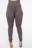 Smooth Operator High Rise Legging - Charcoal
