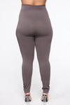 Smooth Operator High Rise Legging - Charcoal