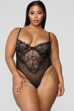 Hopelessly Romantic Teddy - Black