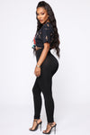 Smooth It Out High Rise Legging - Black