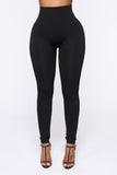 Smooth It Out High Rise Legging - Black