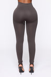 Smooth It Out High Rise Legging - Charcoal