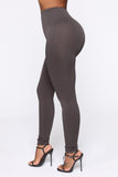 Smooth It Out High Rise Legging - Charcoal