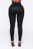 Smooth It Out High Rise Legging - Black