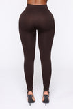 Smooth It Out High Rise Legging - Brown