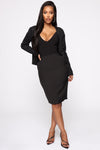 Chloe Pencil Skirt - Black