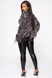 Liliana Faux Leather Leggings - Black