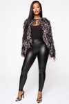 Liliana Faux Leather Leggings - Black