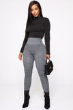 Curves Ahead High Rise Legging - Indigo