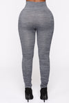 Curves Ahead High Rise Legging - Indigo