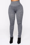 Curves Ahead High Rise Legging - Indigo