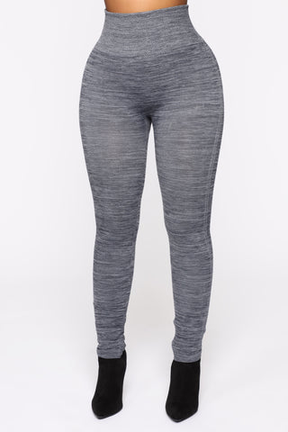 Curves Ahead High Rise Legging - Indigo