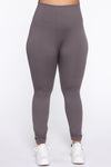 Smooth It Out High Rise Legging - Charcoal