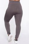 Smooth It Out High Rise Legging - Charcoal