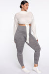 Curves Ahead High Rise Legging - Mocha