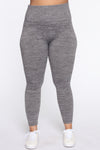Curves Ahead High Rise Legging - Mocha