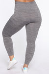 Curves Ahead High Rise Legging - Mocha